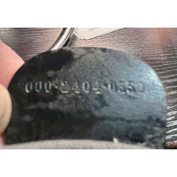 Gucci Black & Brown Suede Shoulder Bag With Leather Trim & Double Handles - Picture 12 of 12